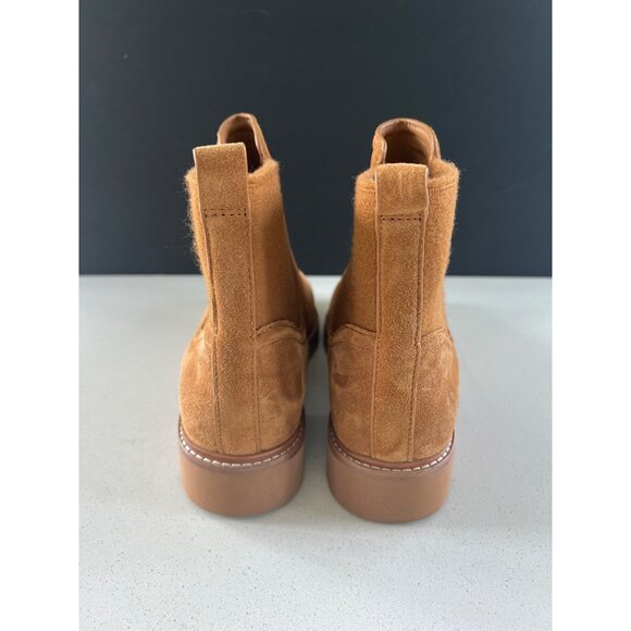Vince Rue women's Chelsea Tan suede Ankle Boots 9.5 - Picture 5 of 11